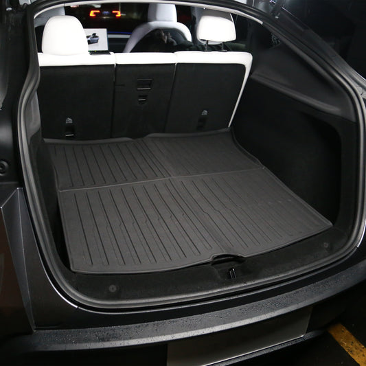 TESERY TPE Front/Rear Trunk Mats for Model Y Juniper