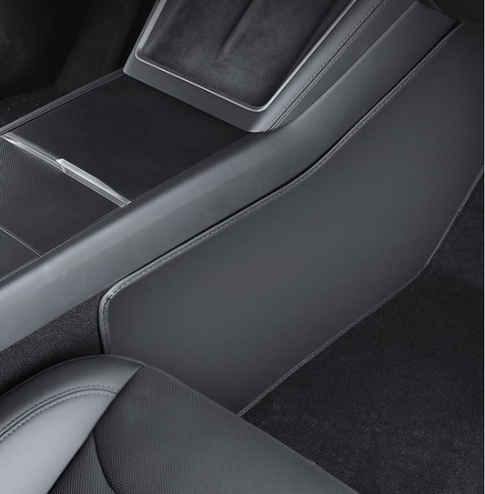 Center Console Side Anti-Kick Mat For Tesla Model Y