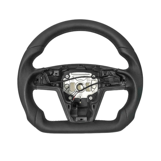 TESERY Touch Horn Round Steering Wheel Replacement for Tesla Model S / X 2021-2023