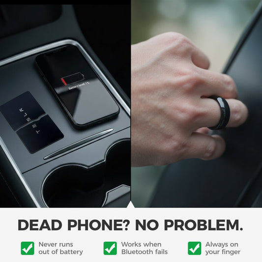 TESERY Smart Ring Key for Tesla Model 3 / Y / S / X / Cybertruck