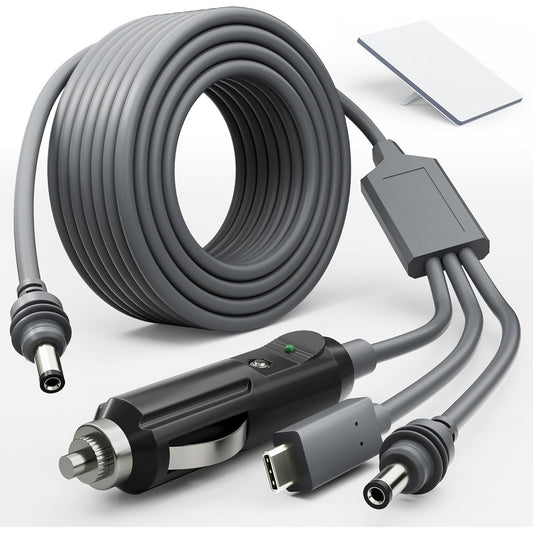 3-in-1 Power Cable for Starlink Mini | Car + USB-C + DC Input | 2M-5M