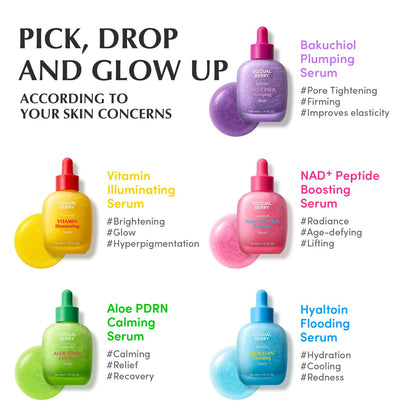 EQQUALBERRY Deep Cera Bakuchiol Plumping Serum