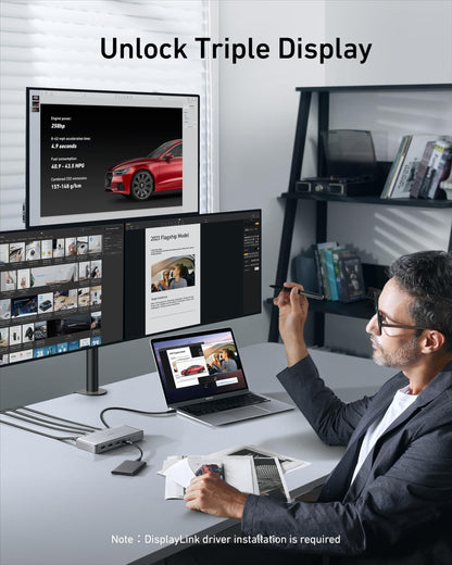 Anker <b>563</b> USB-C Docking Station (10-in-1)