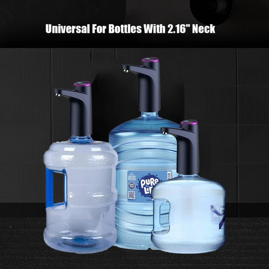 Aqua Flow™,   Water Pump Bottle Automatic Electric Water Drinking Dispenser with Smart Switch.