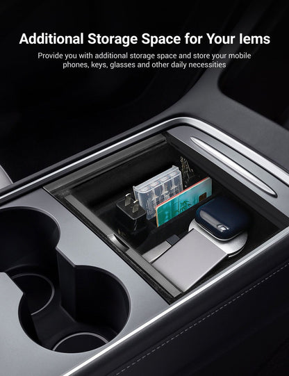 TESERY Center Console Tray for Model 3 & Model Y & Model YL