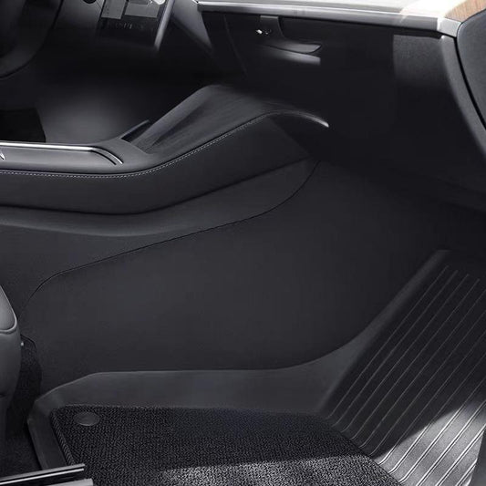 Center Console Side Anti-Kick Mats for Model Y Juniper (2PCS, LHD)