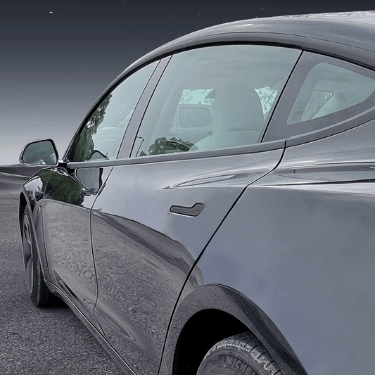 Chrome Delete Kit for Model 3 (2017-2023) | Matte Black Window Trim | PVC