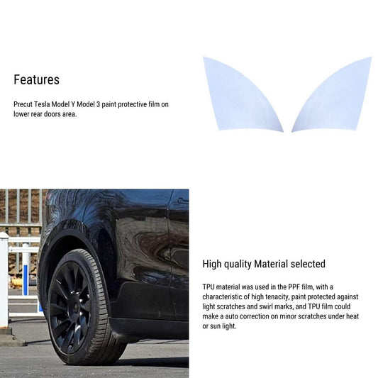 Clear Paint Protective Film kits for Tesla Model 3 / Model Y