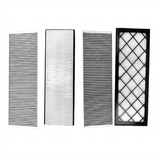 Complete HEPA Cabin Air Filter Set for Model Y | Upper & Lower 4-Pack/ Internal & External 6-Pack