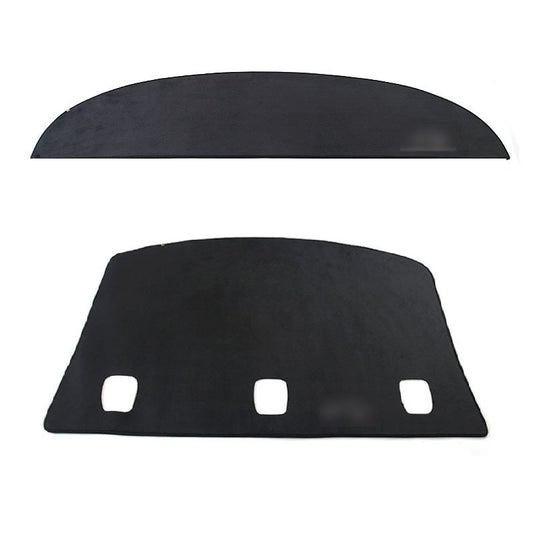 Dashboard Blackout Mat for Model 3/Y Anti-Glare Flannel Dash Cover