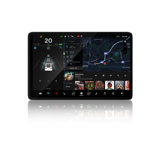 Exclusive Passenger Entertainment Screen for Tesla Model 3 / Model Y / YL (LHD)