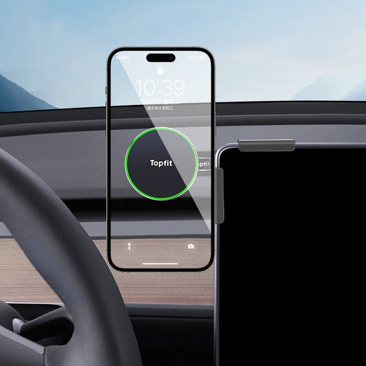 Magnetic Wireless Charging Phone Holder For Model 3 Highland/Y | TESERY