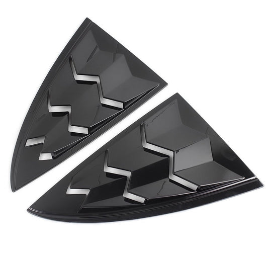 Rear Side Window Louvers Trim for Tesla Model 3 [2 PCS]