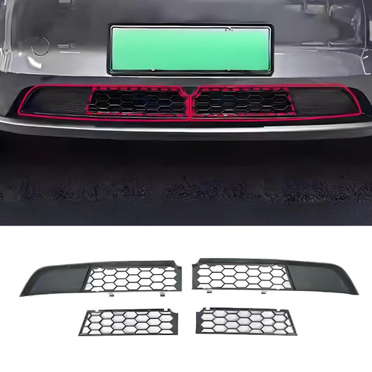 Split Insect Net Front Bumper Grill for Model Y Juniper / Model YL