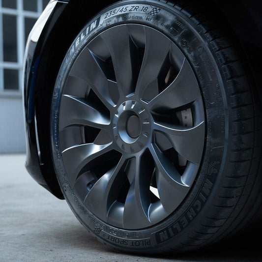 TESERY 18″ 19″ Hubcaps for Model 3/Y (4PCS)