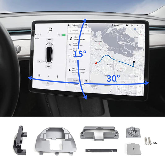 Model Y / Model 3 Highland Screen Swivel Rotating Mount Kit (Fits RHD & LHD) | TESERY